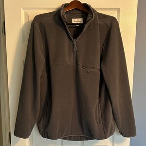 Goodfellow & Co Men's Charcoal Zip-Up Sweater